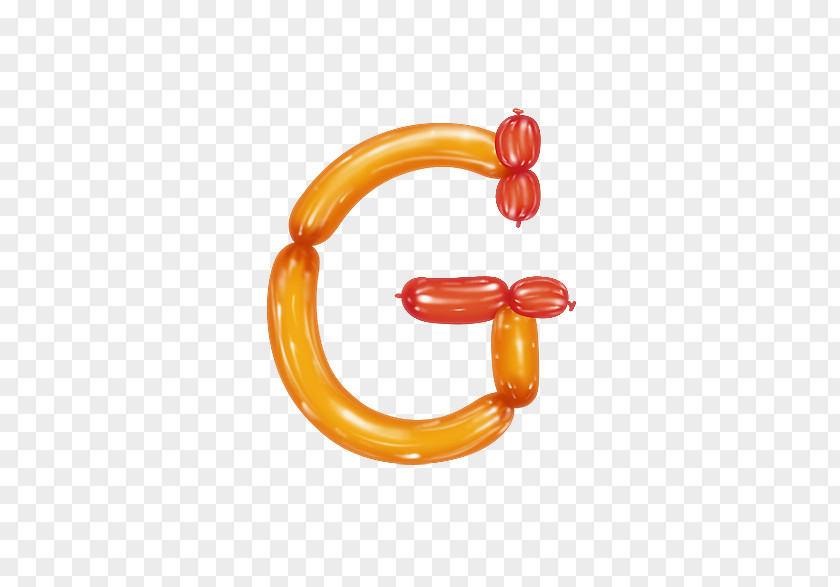 Balloon Letter G X PNG