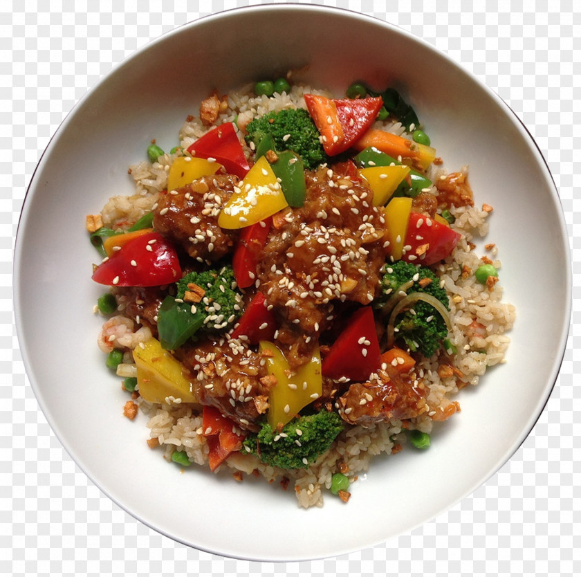 Broccoli Beef Fried Rice Thai Vegetarian Cuisine Chinese PNG