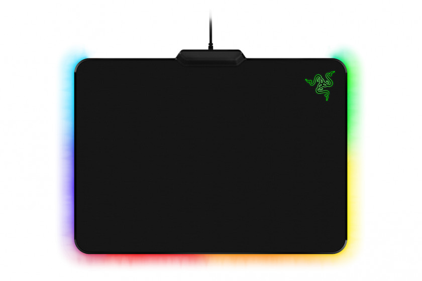 Computer Mouse Mats Gaming Pad Razer Backlit Black Firefly Hard Mat Inc. PNG