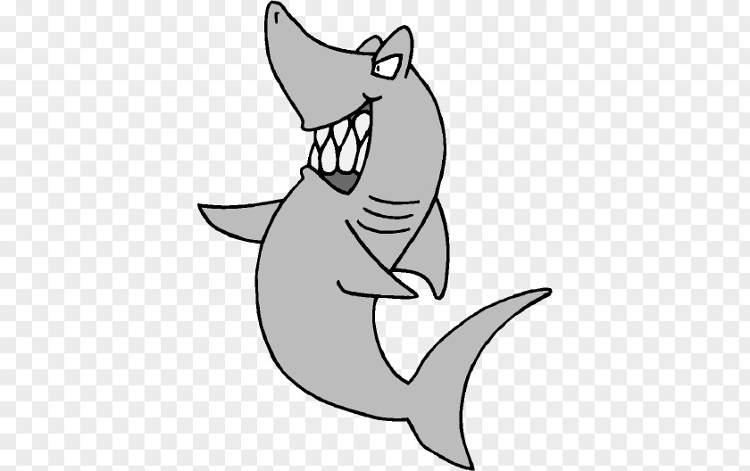 Images Of Cartoon Sharks Great White Shark Coloring Book Bull Clip Art PNG