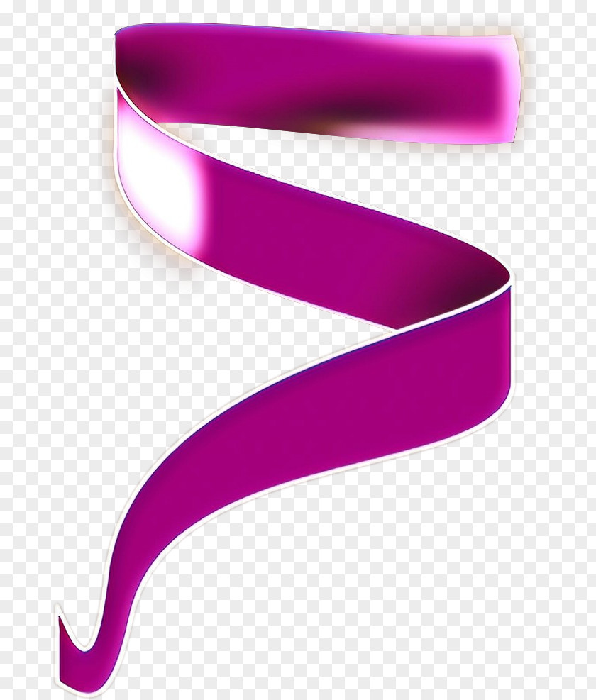 Ribbon Material Property Purple PNG