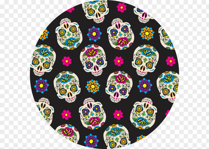 Skull And Flower Visual Arts Animal PNG