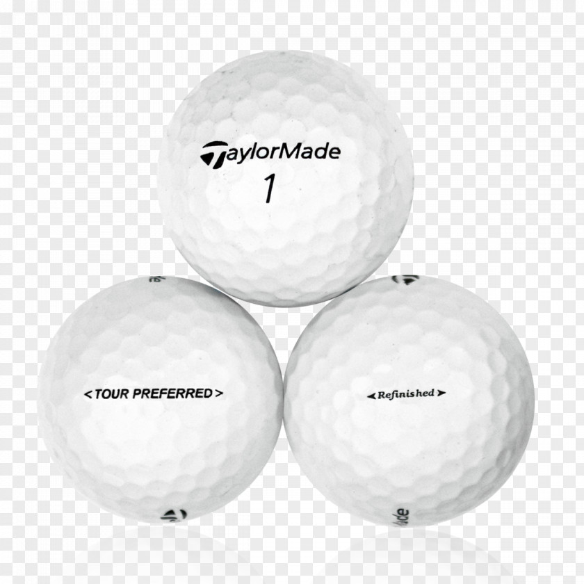 Ball Golf Balls Clubs TaylorMade Tour Preferred X PNG