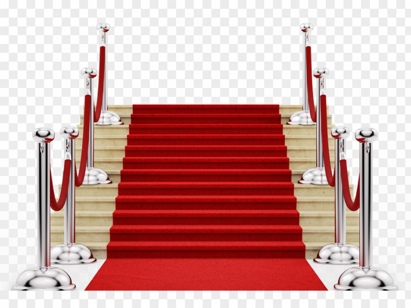 Gorgeous Red Carpet Stairs Stock Photography Royalty-free PNG