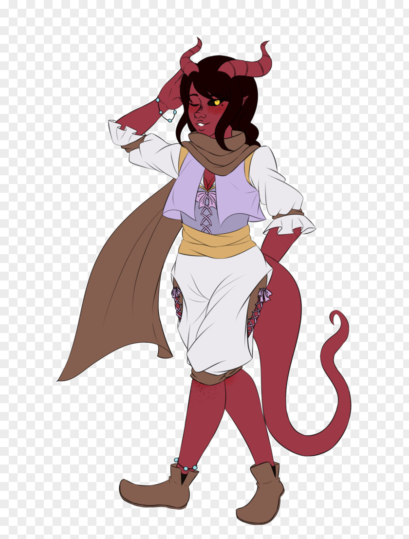 Half Elf Bard Costume Design Demon Clip Art PNG