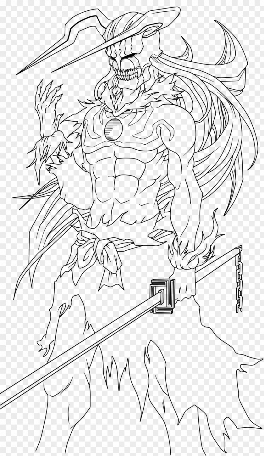 Ichigo Drawing Line Art Inker White Cartoon PNG