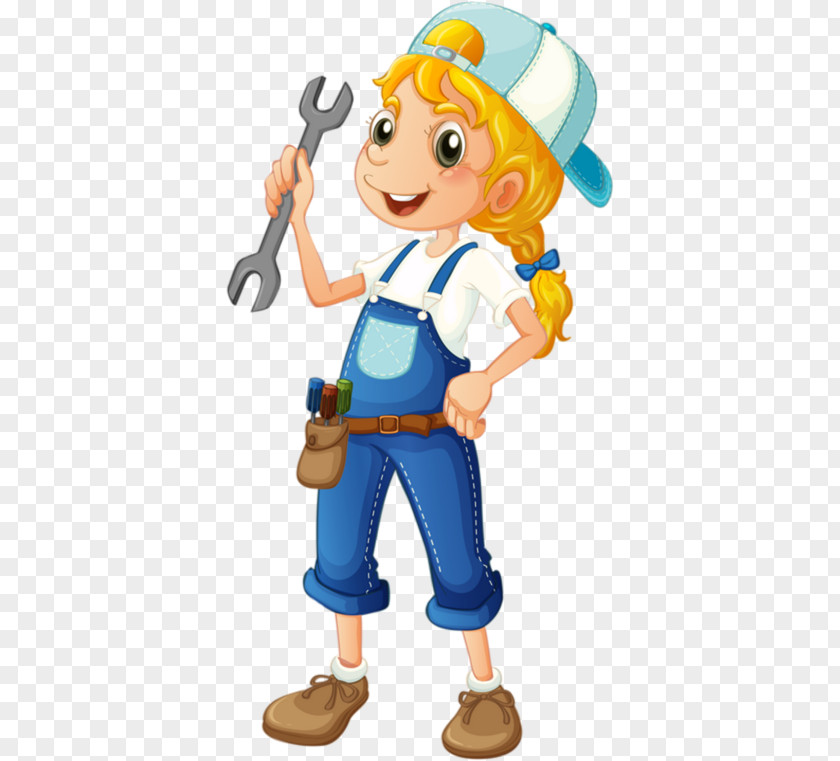 Toy Handyman Cartoon Construction Worker PNG