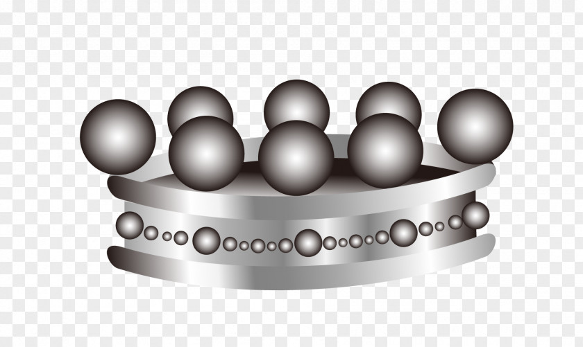 Vector Silver Crown Computer File PNG