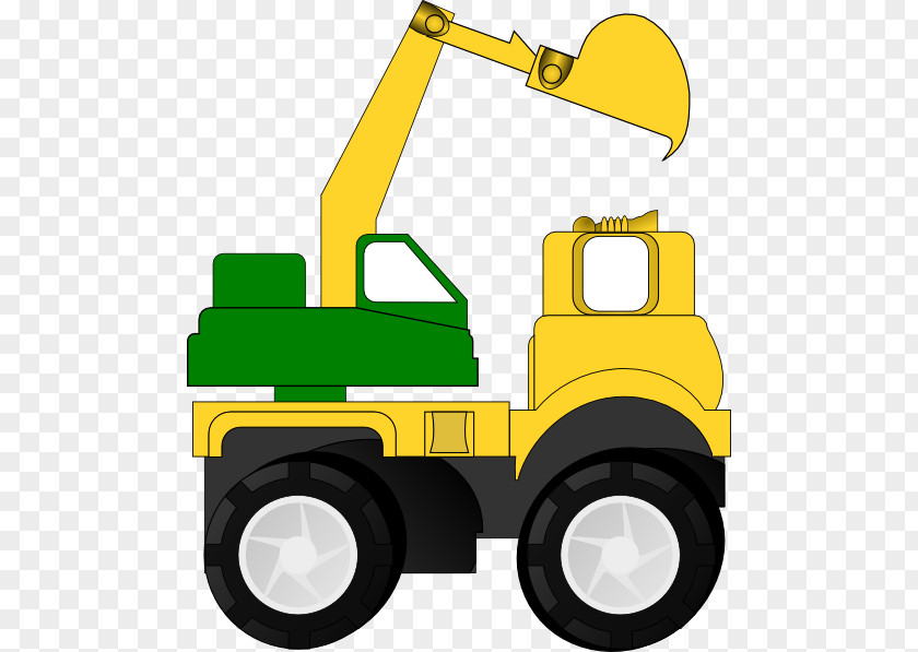 Construction Equipment Clipart Car Truck Toy Clip Art PNG