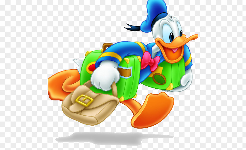 Donald Duck Running Mickey Mouse Ryoga Hibiki PNG