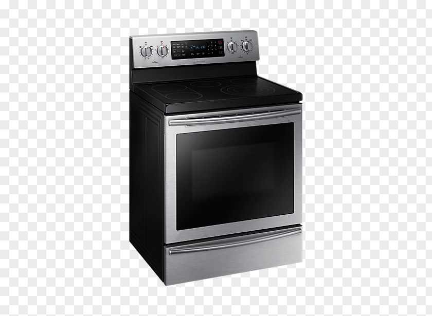 Samsung NE59J7630SS Electric/AC Electric Stove Cooking Ranges Self-cleaning Oven PNG