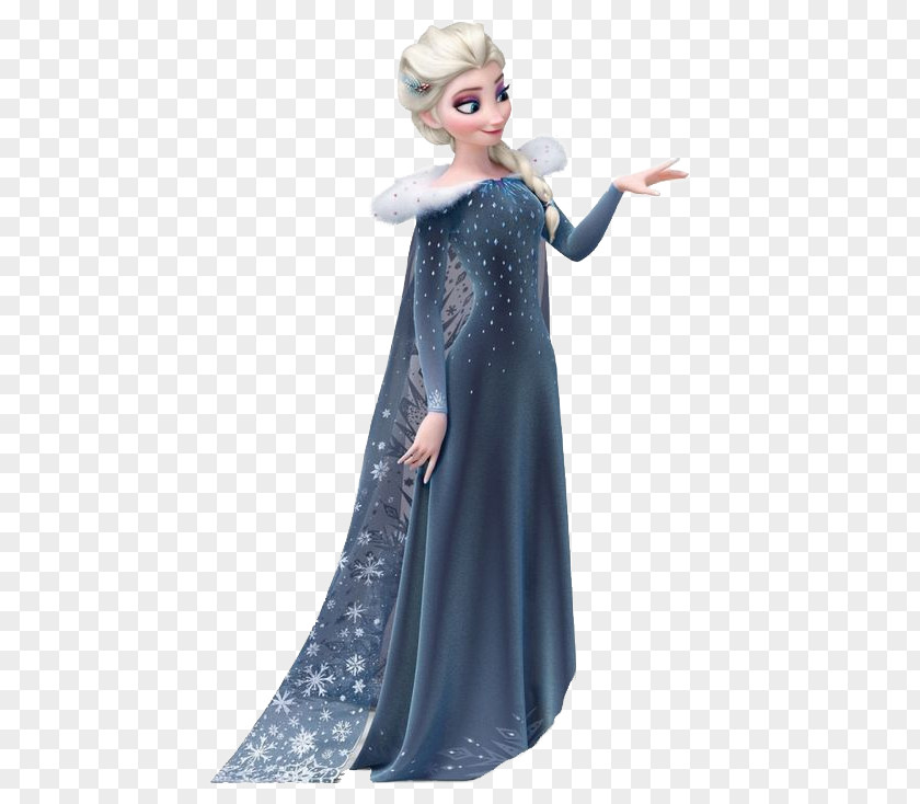 Anna Elsa Olaf Standee Costume PNG