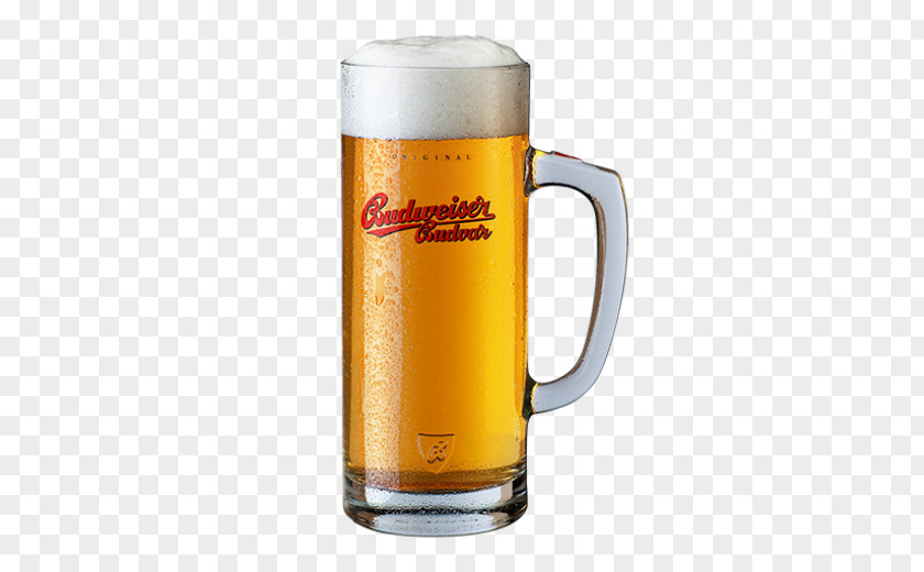 Beer Pint Glass Budweiser Budvar Brewery Imperial PNG
