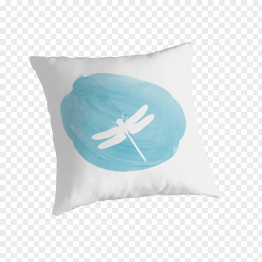 Dragonfly Throw Pillows Cushion Gift PNG