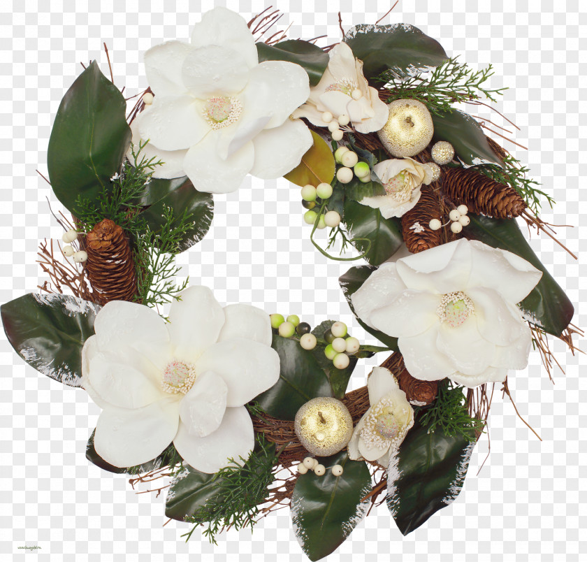 Flower Wreath Floral Design Clip Art PNG