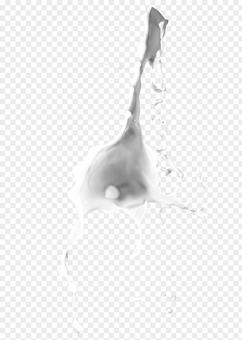 Splash Of Milk Cattle Light Liquid PNG