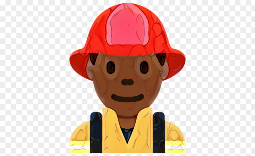 Cap Hard Hat Fire Emoji PNG