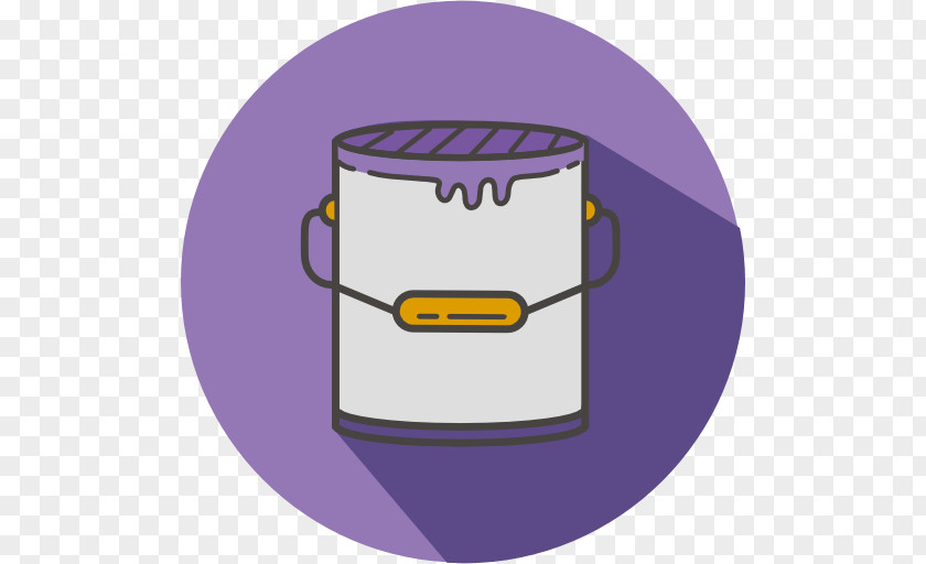 Carpenter Painters Bucket Product Design Cartoon Purple PNG