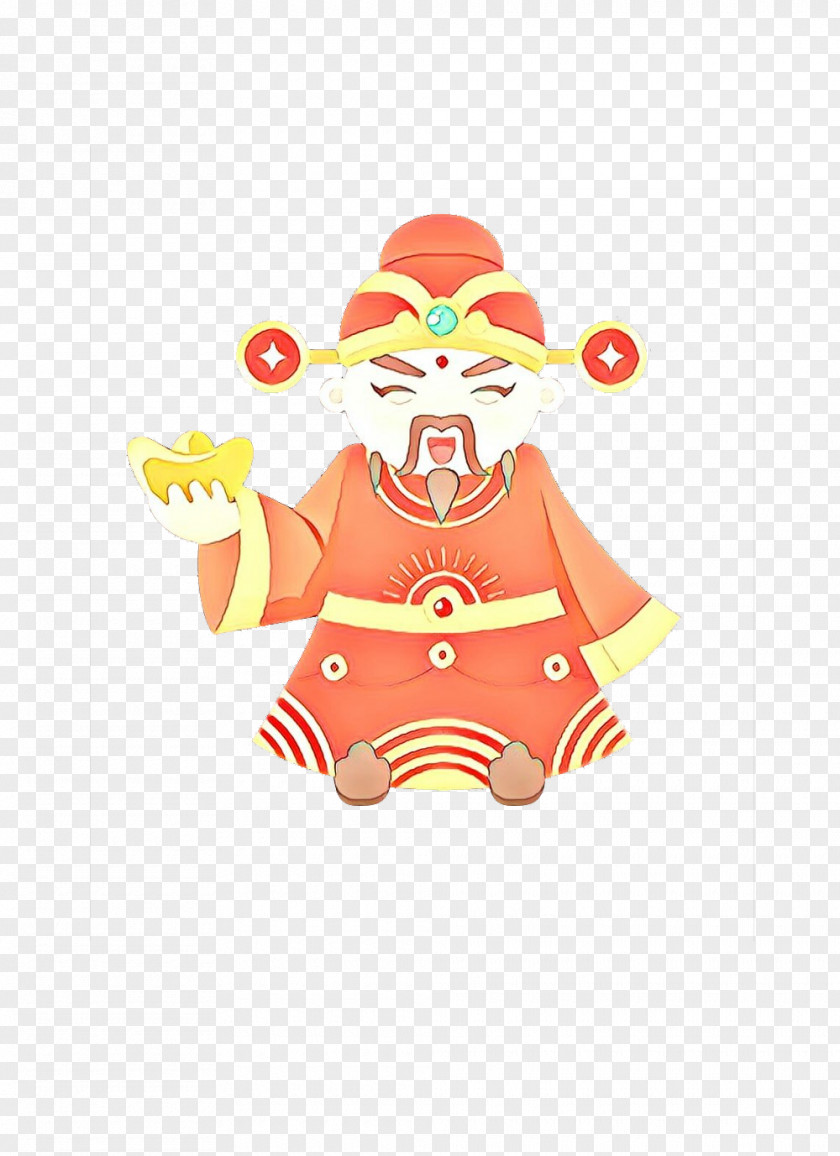 Clown Fictional Character Orange PNG