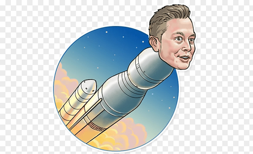 Elon Musk Clip Art Rocket Illustration PNG