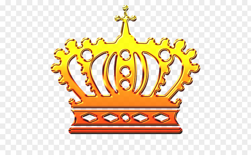 Golden Crown Vector Logo PNG