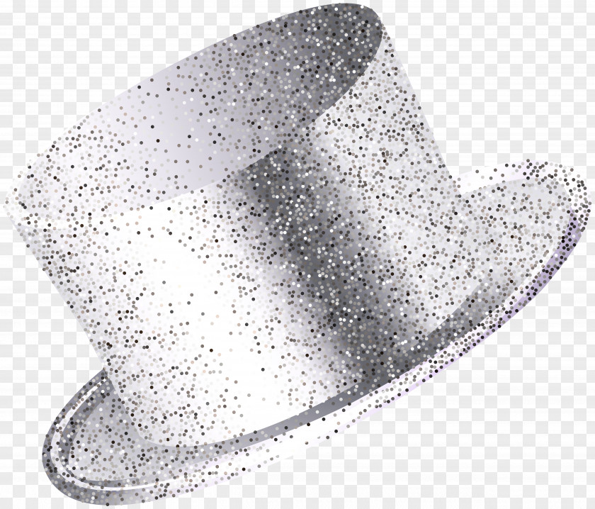 New Year Party Hat Silver PNG Clip Art Image Year's Eve PNG