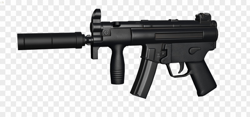 Water Gun Heckler & Koch MP5K Submachine Silencer PNG