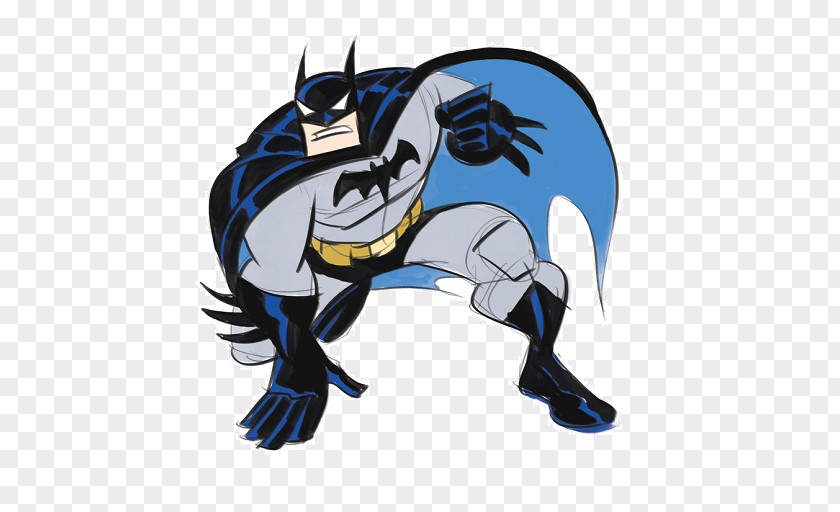 Batman Drawing Cartoon Animated Series PNG