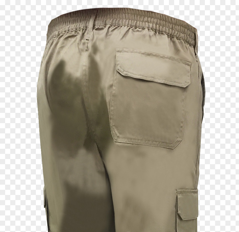 Rey Sills Khaki Pants Shorts PNG