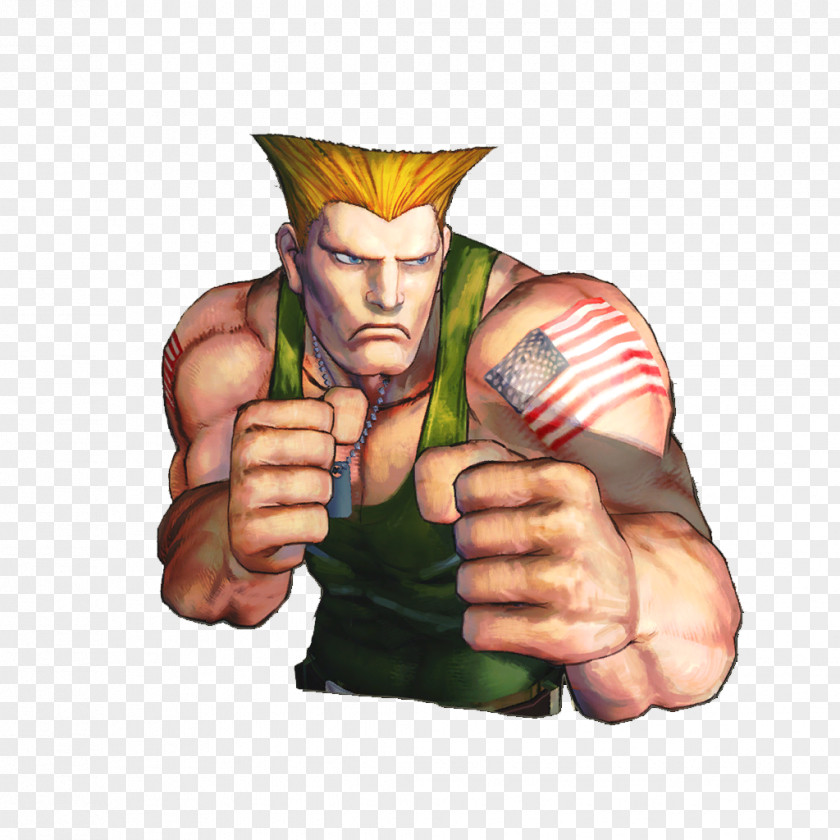 Street Fighter Guile Ultra IV II: The World Warrior PNG