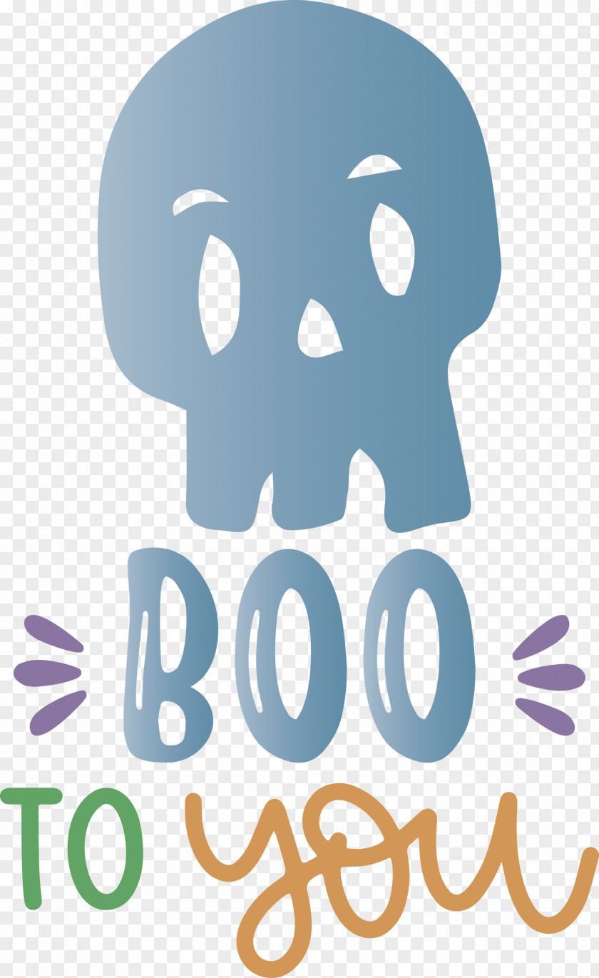 Boo Happy Halloween PNG