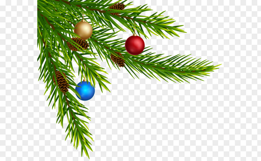 Christmas Tree Clip Art Decorative Corners Day Openclipart PNG