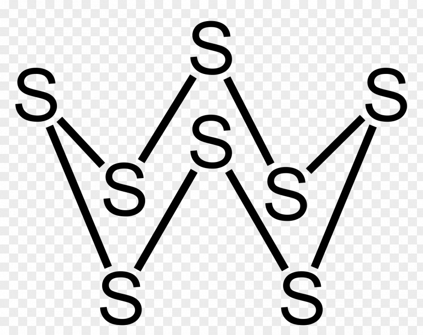 Exchange Of Rings Octasulfur Symbol Chemical Element Molecule PNG