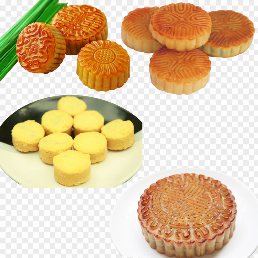 Mid-Autumn Festival Moon Cake,Delicious Cake Snow Skin Mooncake Stuffing PNG