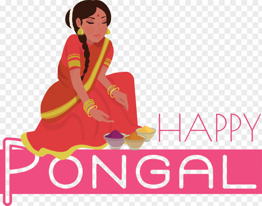 Pongal Happy PNG