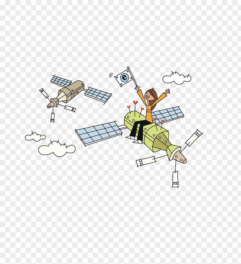 Space Travel Satellite Imagery Outer Communications PNG