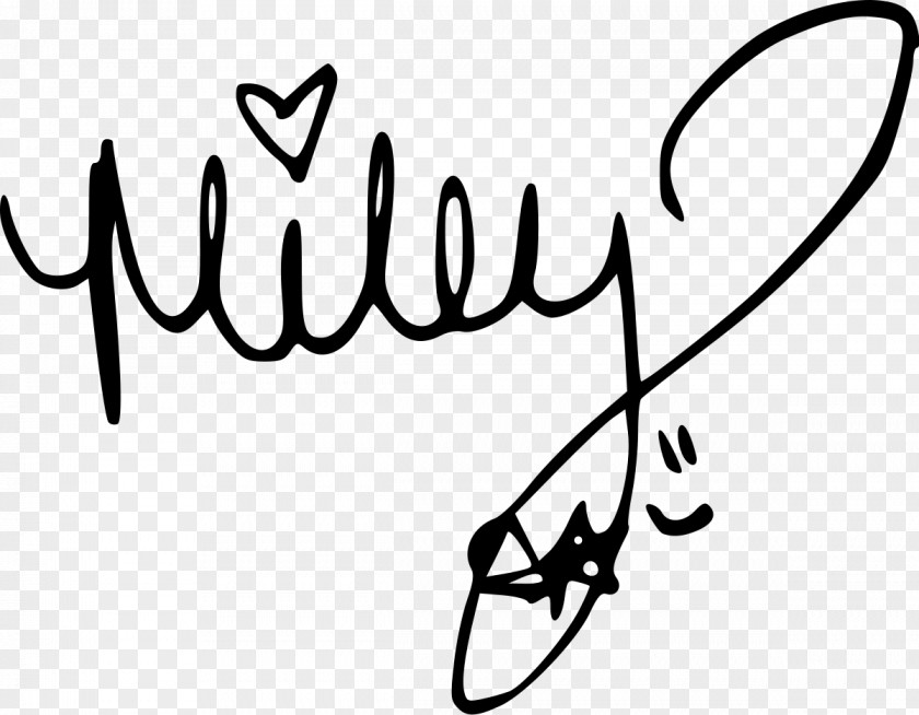 Actor Miley Stewart Autograph Singer-songwriter PNG