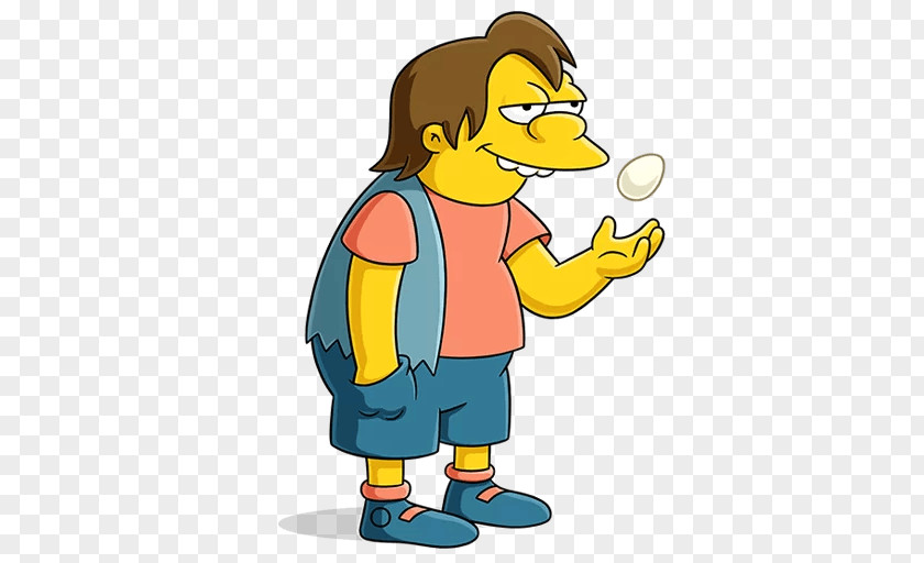 Bart Simpson Nelson Muntz Ned Flanders Homer Lisa PNG