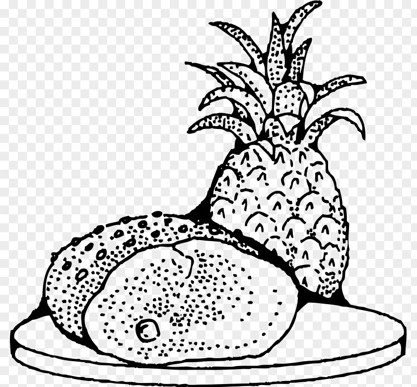 Ham Baked Prosciutto Pineapple Clip Art PNG