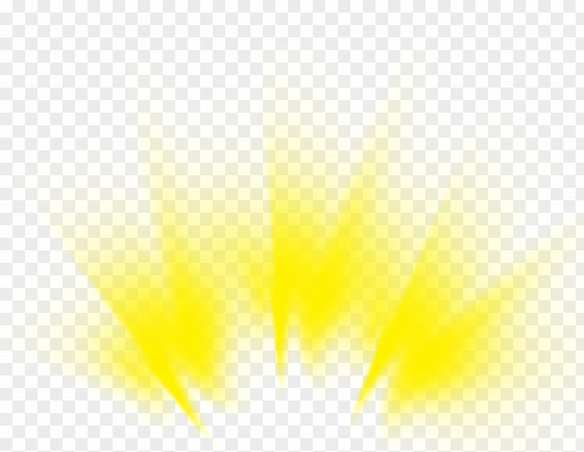 Transparent Color Painted Yellow Light Effect Sunlight Sky Close-up Wallpaper PNG