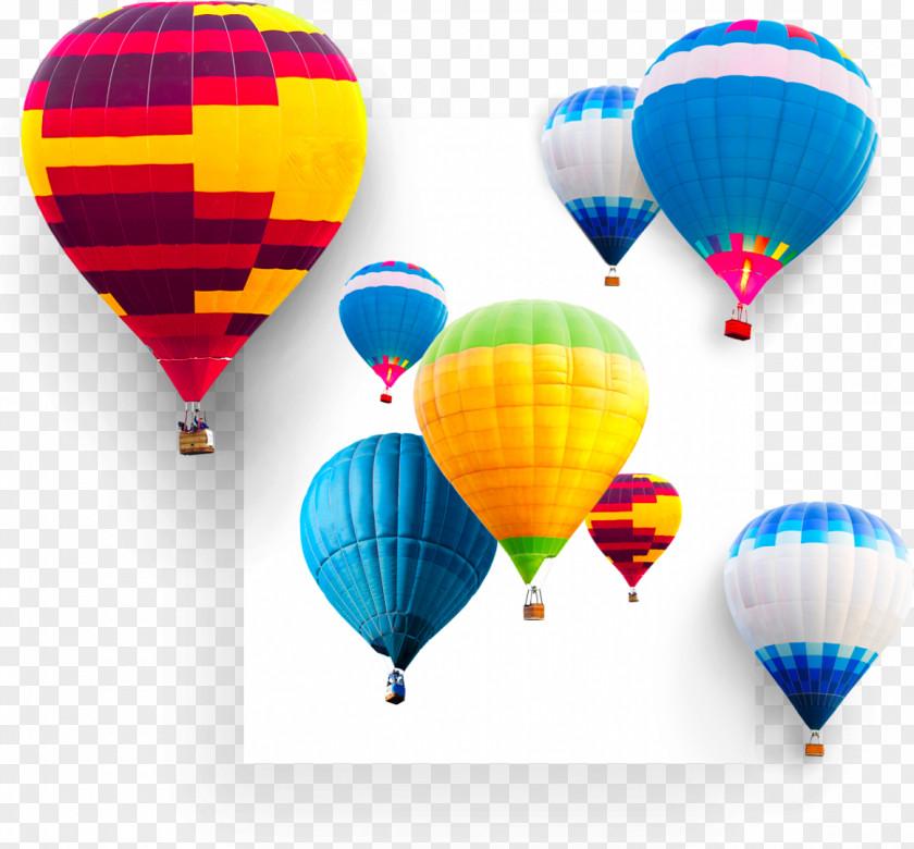 Variable Banner Hot Air Balloon Product PNG
