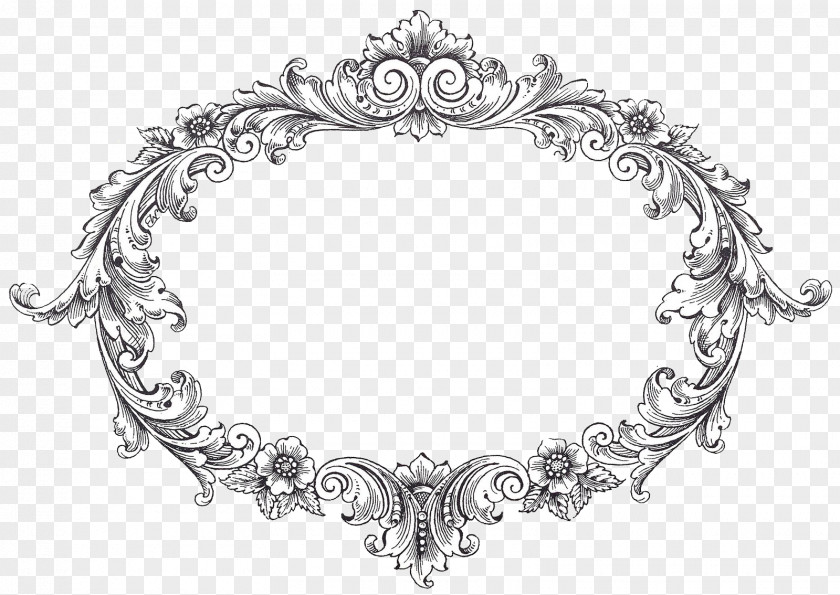 Vintage Border Frame Transparent Picture Clothing Clip Art PNG