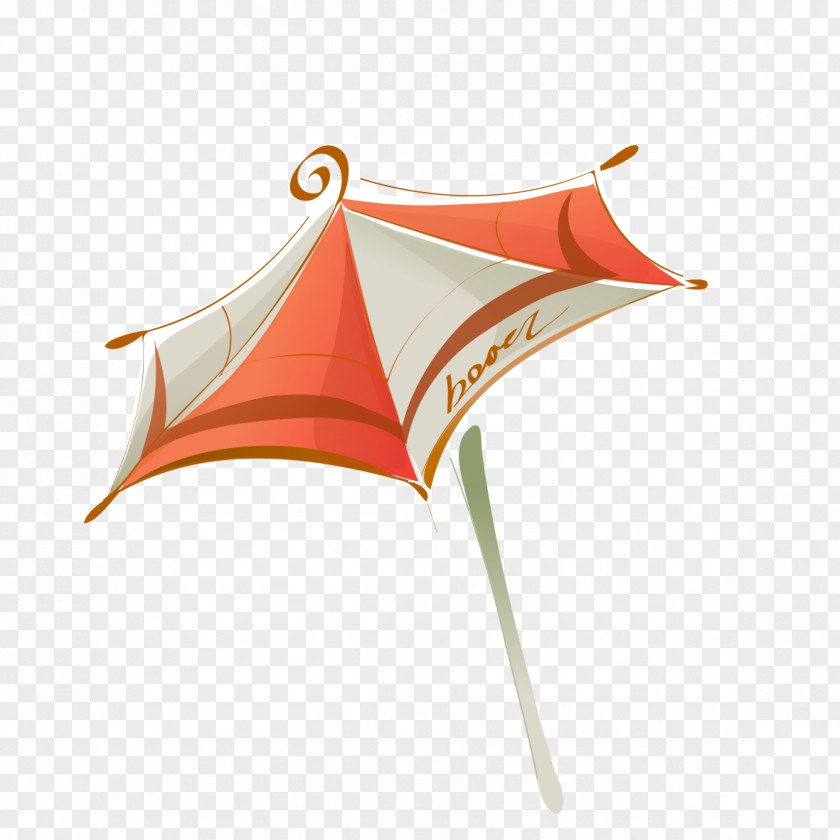 Abstract Umbrella Illustration PNG