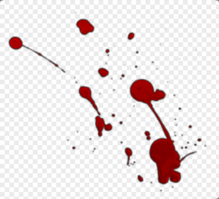 Blood Bloodstain Pattern Analysis Heart Clip Art PNG
