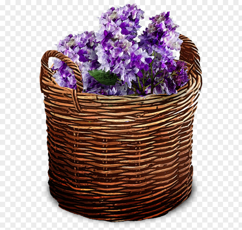 Flower Basket Cut Flowers Image Food Gift Baskets Download PNG