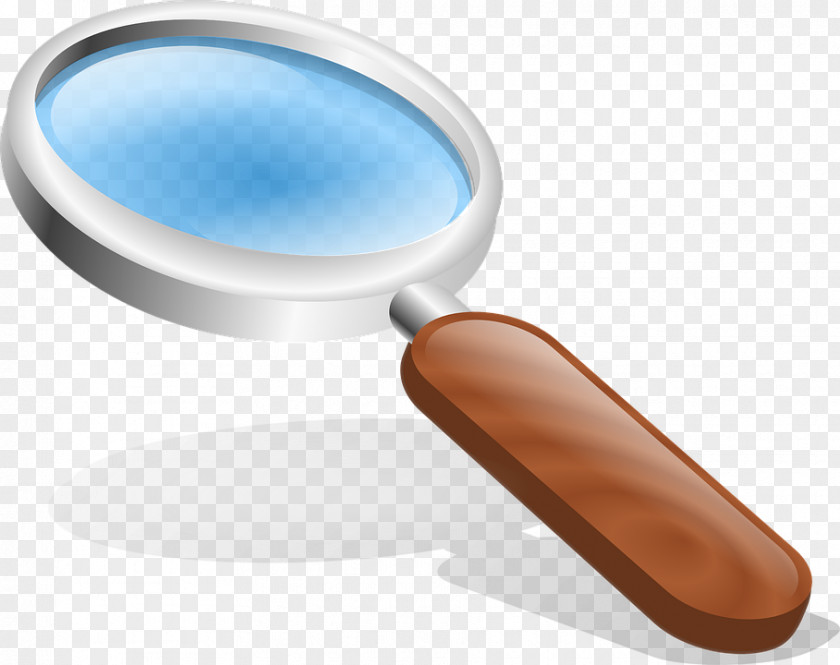 Holding A Magnifying Glass Clip Art PNG