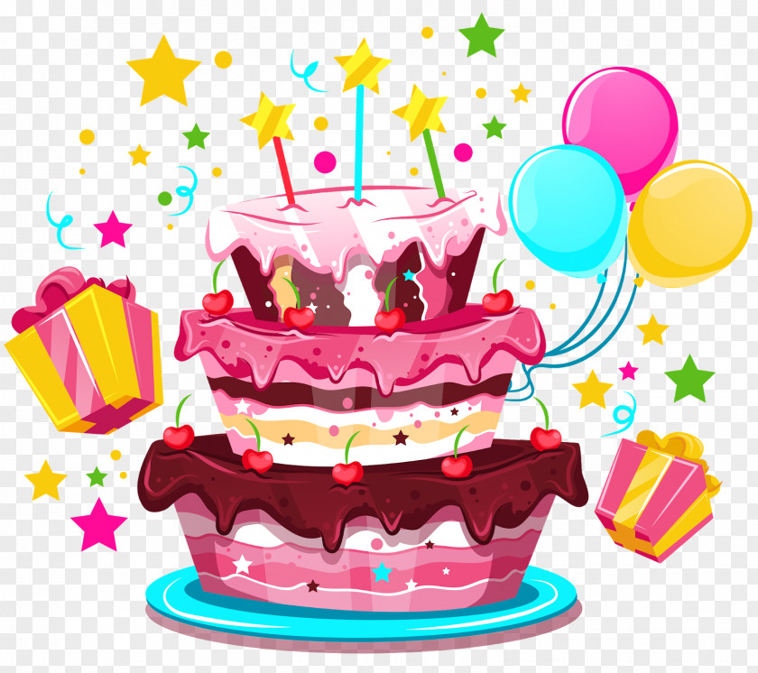 Birthday Cake Happy To You Party PNG