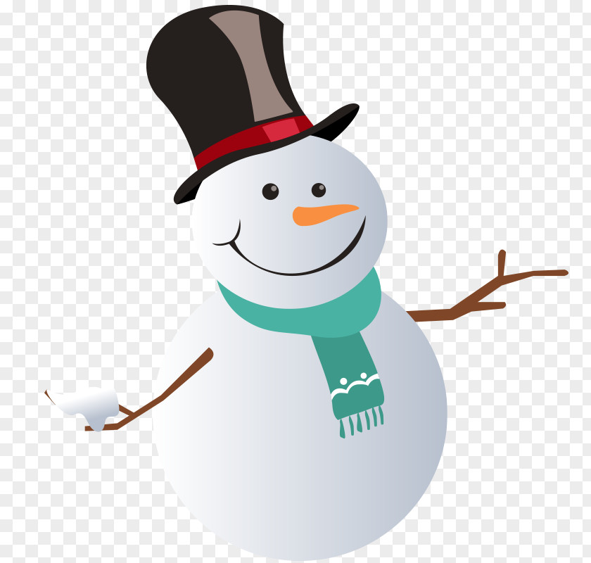 Snowman Pattern Winter PNG