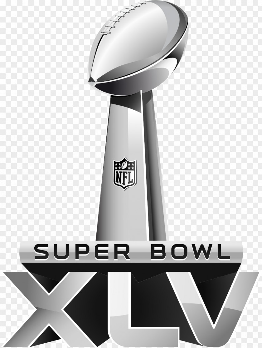 Trophy Super Bowl XLV I Green Bay Packers Pittsburgh Steelers AT&T Stadium PNG