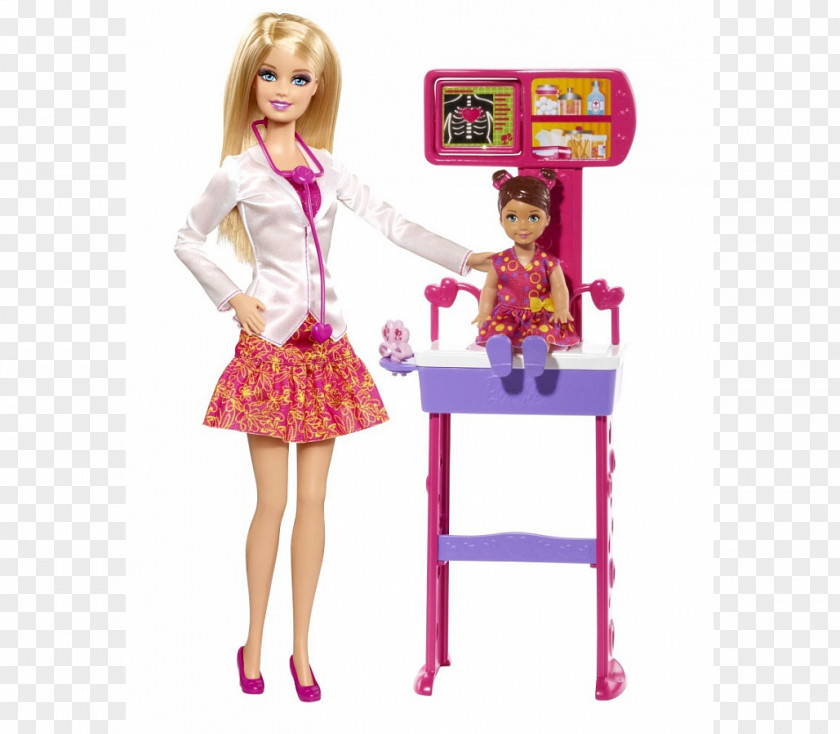 Barbie Barbie's Careers Playset Doll Toy PNG